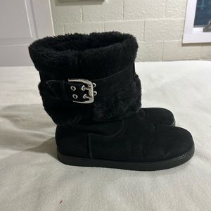 G by Guess women’s size 8 black boots.